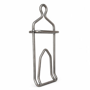 Stainless steel defeathering shackle 1