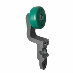 T track trolley half meyn green hex socket wheel for poultry conveyor